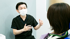 丁寧なカウンセリングと痛みに配慮した治療を!